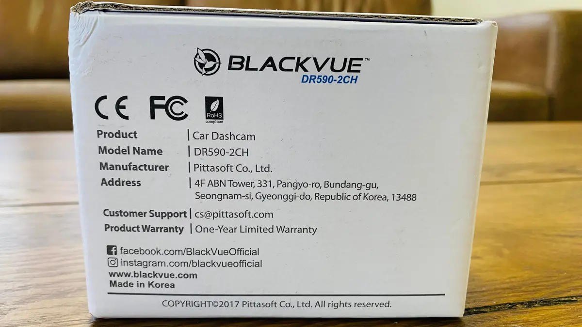 Black Vue Dr590x-2Ch Dashcam Dual Full Hd Wi-Fi, Sony's Starvis Image Sensor, 139-Degree Wide View Angle With 32Gb Micro Sd Card 2