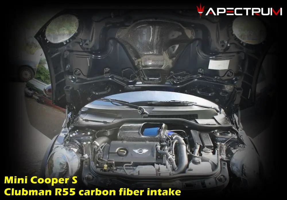 Apectrum Performance Carbon Fiber Cold Air Intake System For Mini Cooper S R55 1