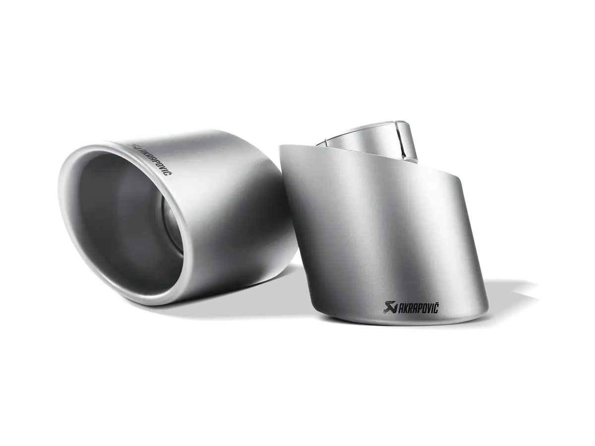 Akrapovic Abarth 500/500C 2009 Tail Pipe Set (Titanium) 1