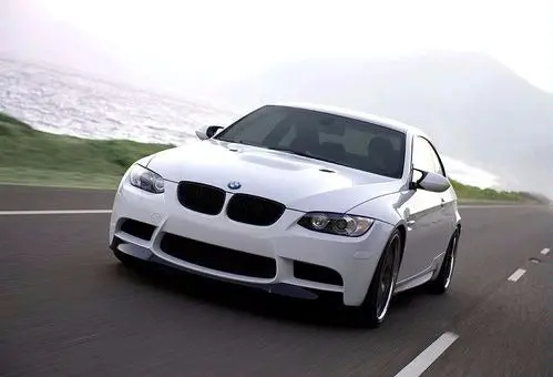 Bmw E90 E92 E93 M3 V Style Carbon Fiber Front Lip Spoiler 1