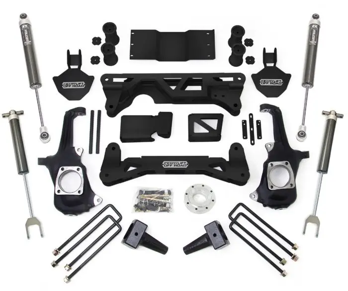 5-6'' Lift Kit - Gm Silverado / Sierra 2500Hd/3500Hd W/ Falcon Shocks 2011-2019 1