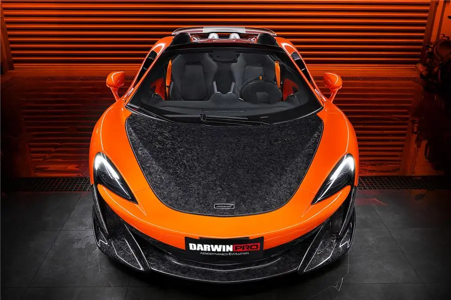 Darwinpro 2018-2021 Mclaren 600Lt Carbon Fiber Front Bumper Lip 1
