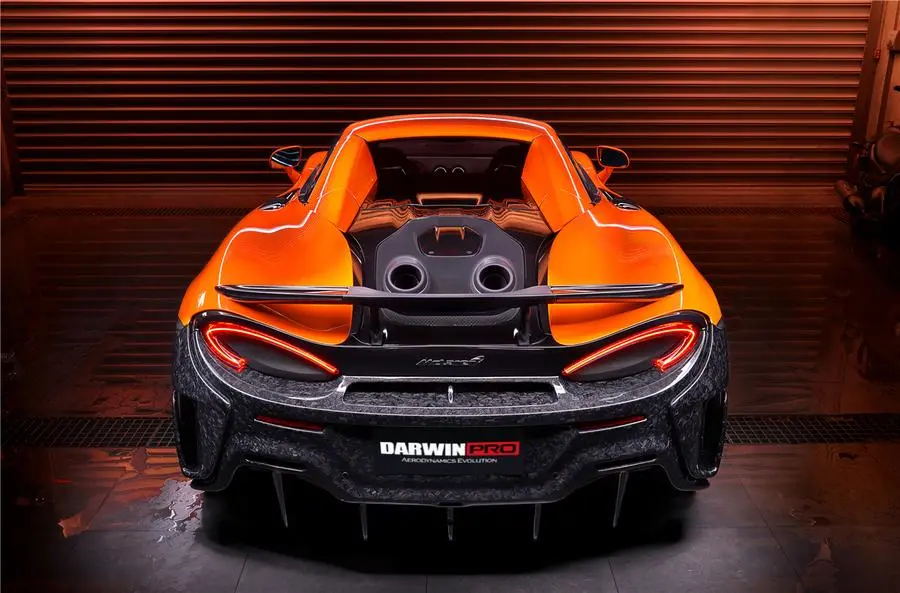 Darwinpro 2018-2021 Mclaren 600Lt Carbon Fiber Rear Bumper 1