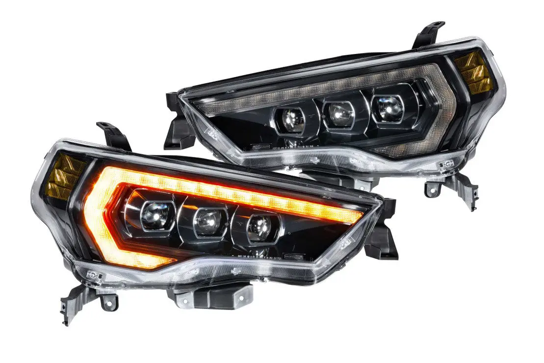 Xb Led Headlights: Toyota 4Runner (14-23) (Pair / Asm / Amber Drl) (Gen 2) 1