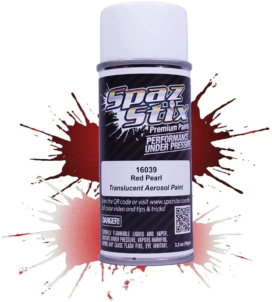 16039 Red Pearl Translucent Aerosol Paint 3.5 Oz Bottle 1
