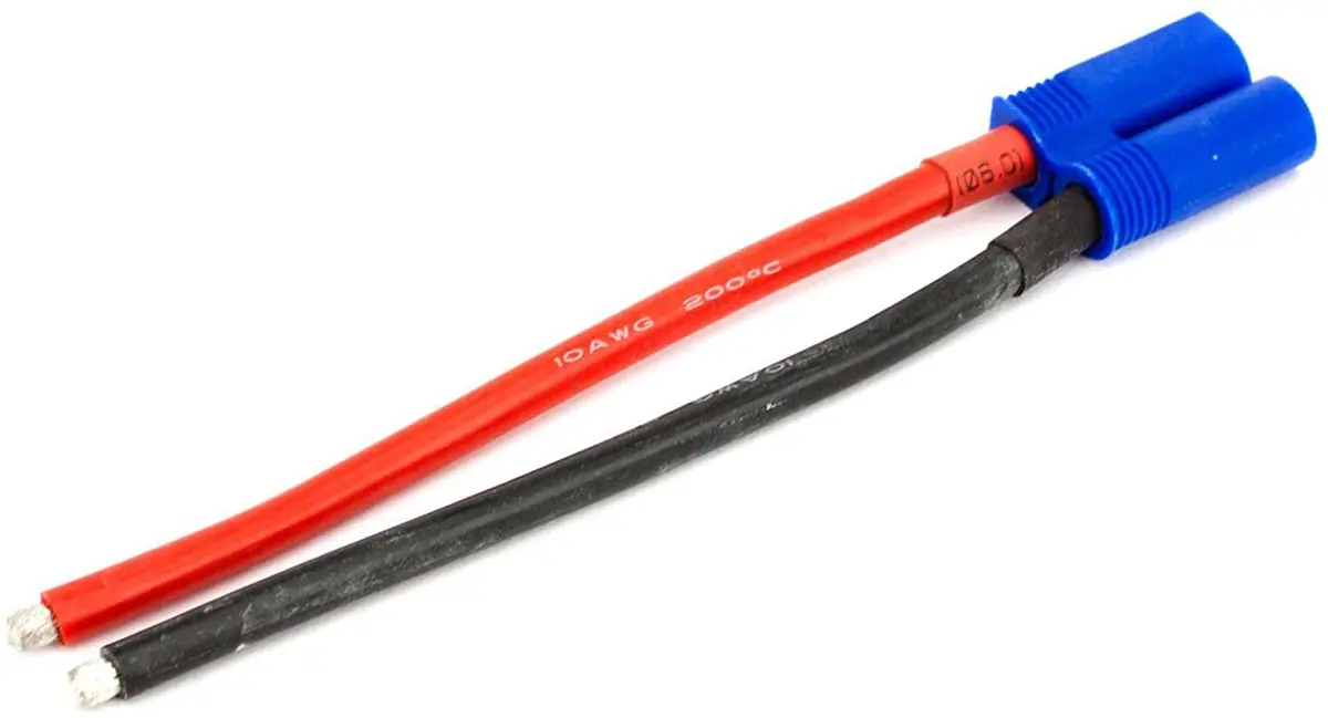 Dync0024 Ec5 Device Connector W/4" Wire 10Ga 1
