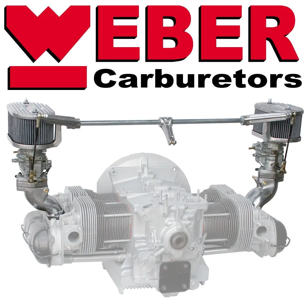 Dual Port Dual Weber 34Mm Ict Kit, T1 & T2 To '71 1