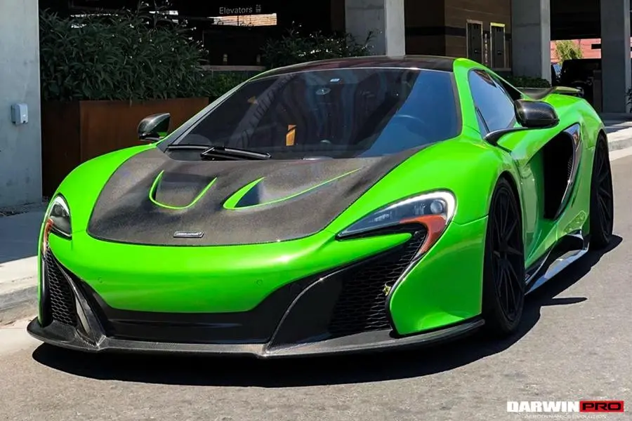 Darwinpro 2014-2017 Mclaren 650S Carbon Fiber Front Lip 1