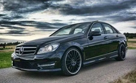 Mercedes-Benz 2012+ W204 C-Class Amg Style Led Full Body Kit 1