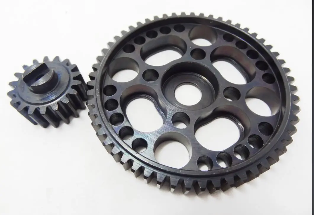 Km66045 King Motor Baja Steel 56 Spur Gear And 18 Tooth Pinion 1