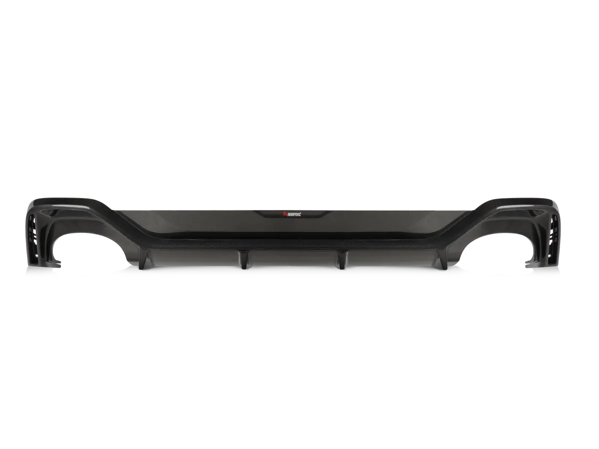 Akrapovic  Rear Carbon Fiber Diffuser - High Gloss 1