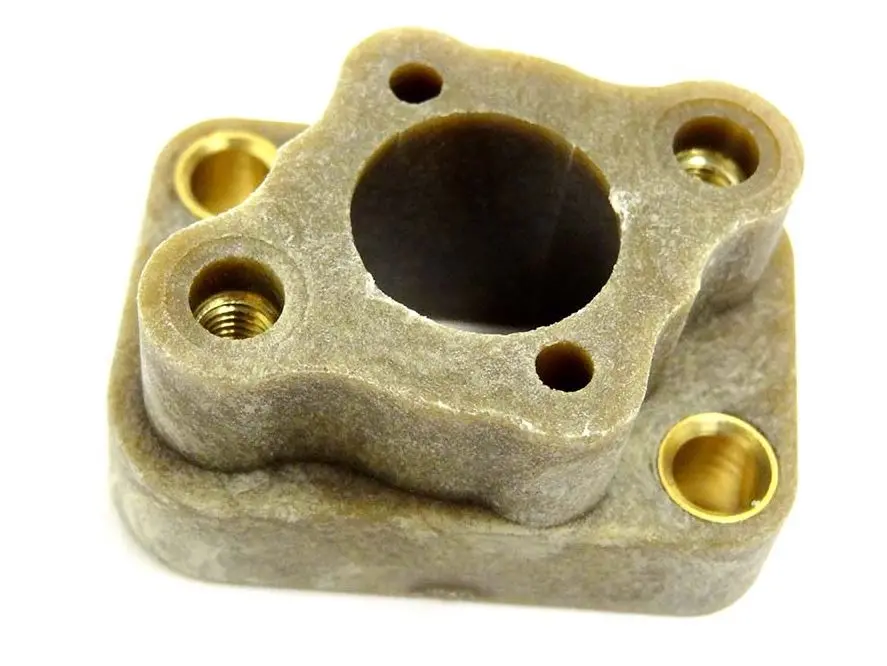 Km670223 Rc 2-Stroke Gas Engine Intake Spacer / Manifold 1