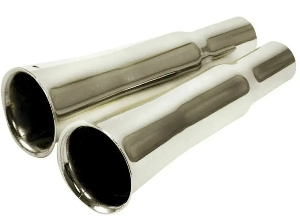 Exhaust Tips, Flared, Without Baffles - Beetle 1961 To 1977 1