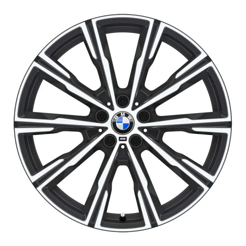20” Bmw X5 Style 740 M Oe Complete Wheel Set 1