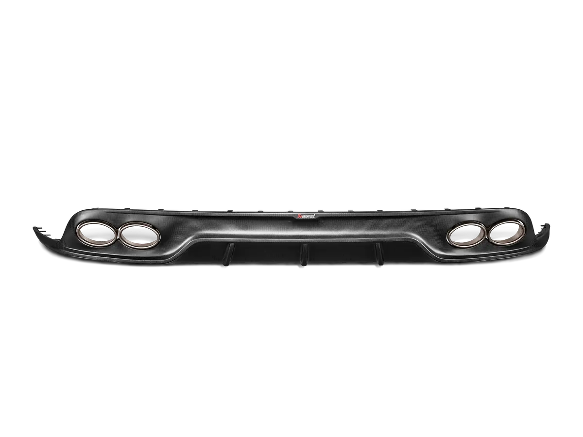 Akrapovic Porsche 911 Turbo / Turbo S (991.2) 2016 Rear Carbon Fiber Diffuser - Matte,Di-Po/Ca/4/M 1