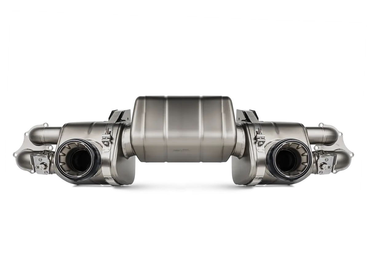 Akrapovic Porsche 718 Cayman Gt4 / Spyder - Opf/Gpf 2020 Slip-On Race Line (Titanium),S-Po/Ti/18 1