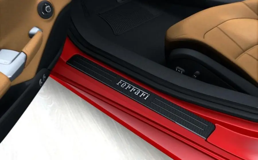 Ferrari 488 Gtb Genuine Parts - Carbon Fibre External Kickplate S 1