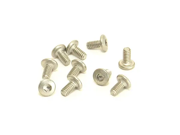 700624 M2x4 Titanium Button Head Hex Machine Screw 10 Pcs 1
