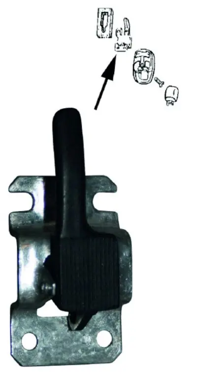 Door Handle Inner, Beetle/Ghia 1966 To 1986 2