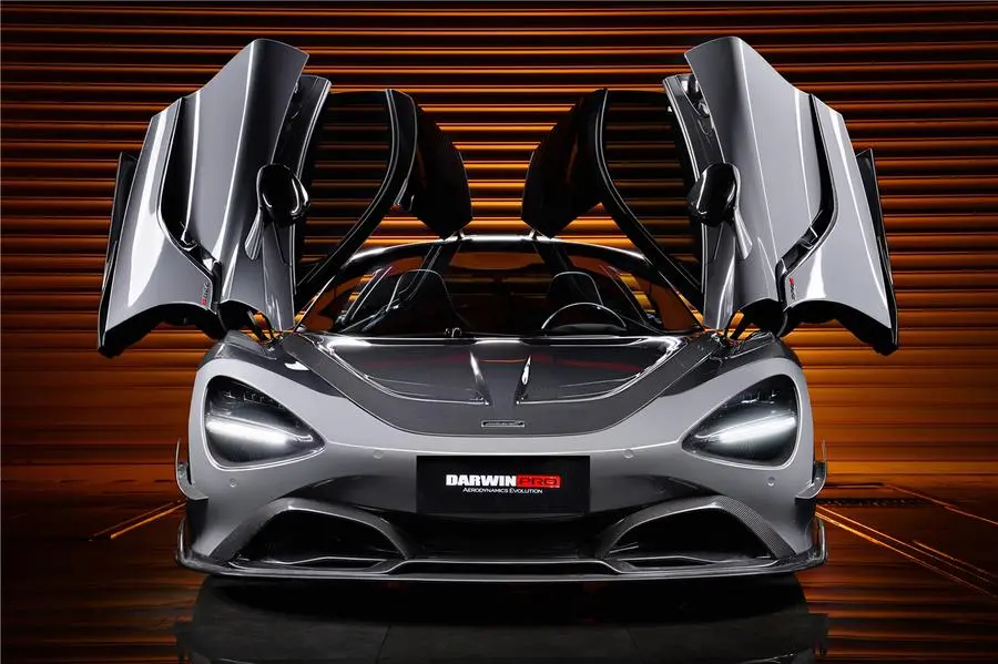 Darwinpro 2017-2021 Mclaren 720S Se²nwb Style Carbon Fiber Hood 2