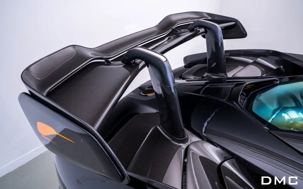 Dmc Mclaren 720S & 765Lt Forged Carbon Fiber Senna Style Rear Wing Spoiler Fits The Oem Coupe & Spider 1