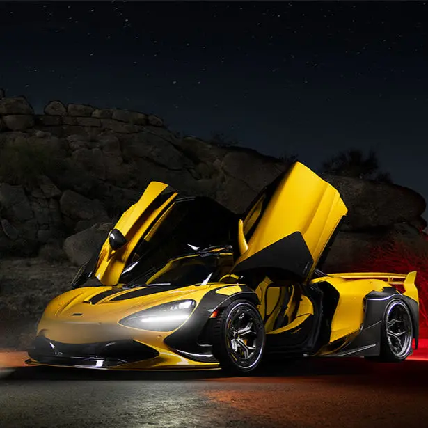 Zacoe X Mclaren 720S Galaxy Dry Carbon Fiber Widebody Kit 1