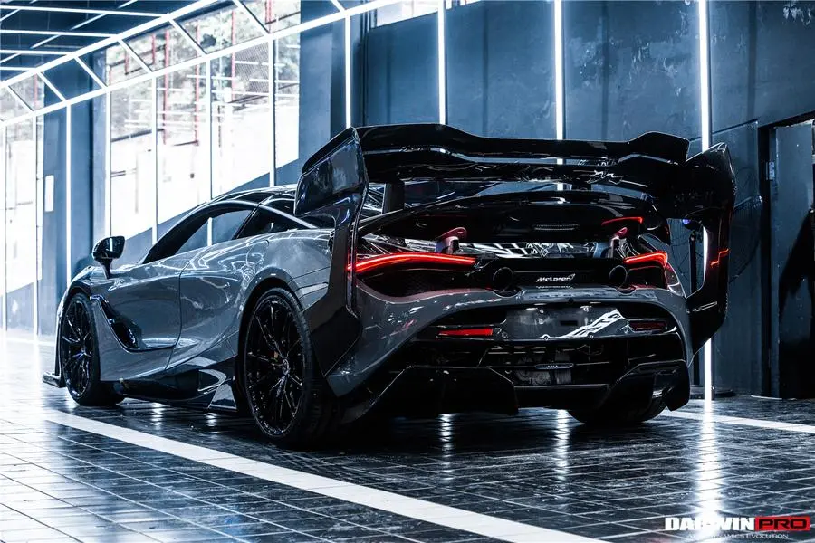 Darwinpro 2017-2021 Mclaren 720S Bkss Style Carbon Fiber Rear Diffuser 1
