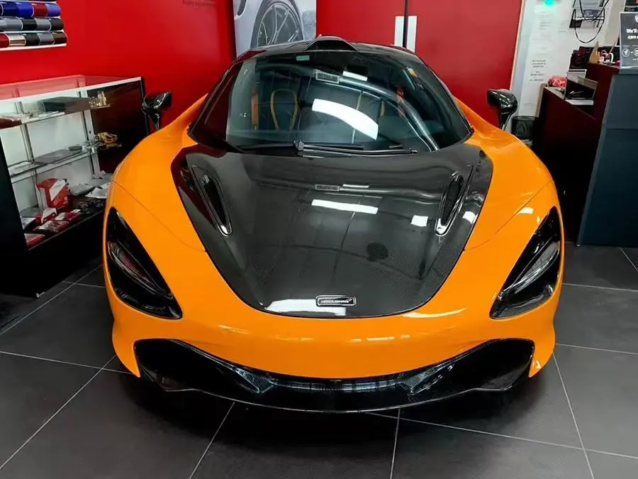 Darwinpro 2017-2020 Mclaren 720S Carbon Fiber Hood Replacement 1