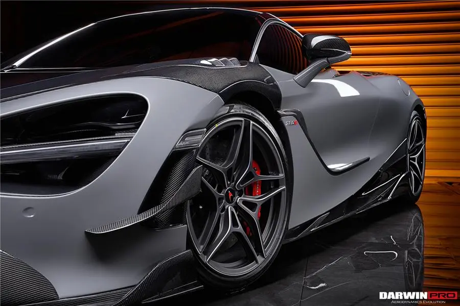 Darwinpro 2017-2021 Mclaren 720S Se²nwb Style Carbon Fiber Fender 1