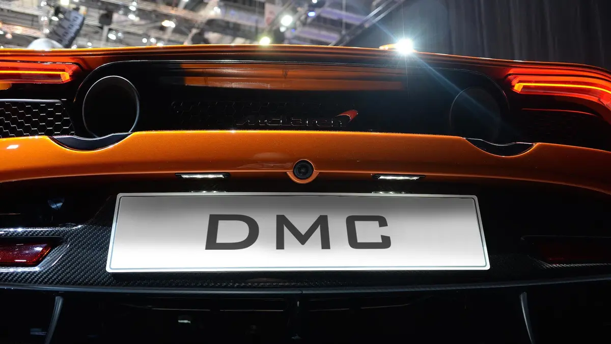 Dmc Mclaren 720S Forged Carbon Fiber Rear Bumper 1