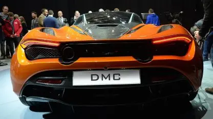 Dmc Mclaren 720S Carbon Fiber Rear Diffuser With Fins 2
