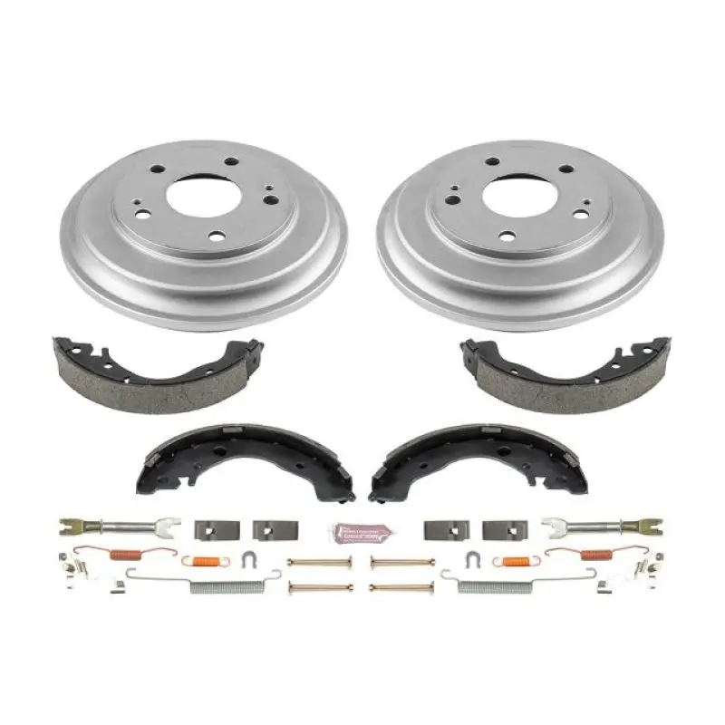 Power Stop Rear Drum Brake Hardware Kit For 2006–2011 Honda Civic Coupe 1