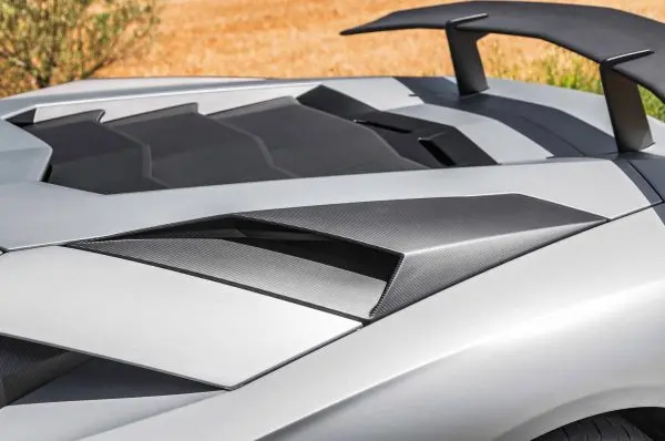 Dmc Lamborghini Aventador Carbon Fiber Sv Rear Vents Fit The Oem Lp700 Coupe & Roadster 1