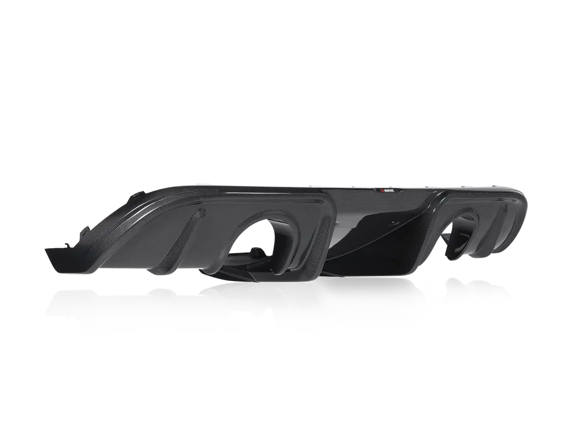 Akrapovic Porsche 718 Cayman Gt4 / Spyder - Opf/Gpf 2020 Rear Carbon Fiber Diffuser - High Gloss,Di-Po/Ca/8/G 1