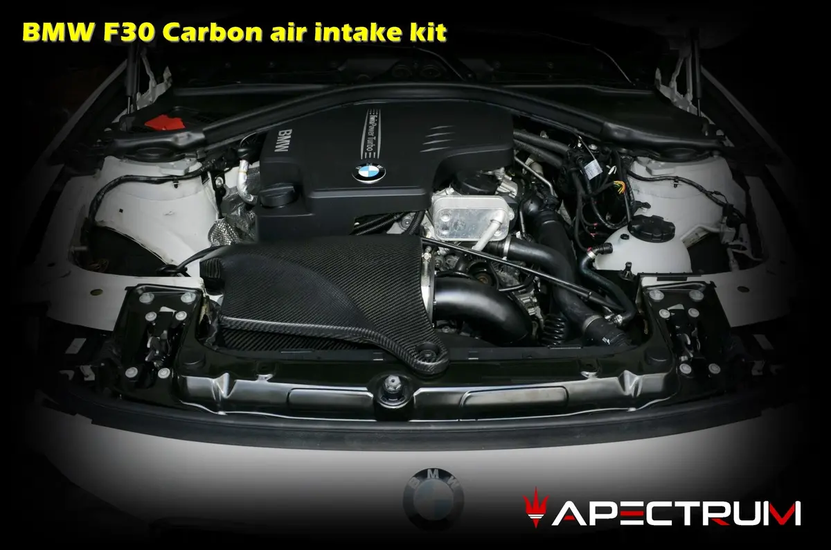 Apectrum Performance Carbon Fiber Cold Air Intake System For Bmw F30 3-Series 1
