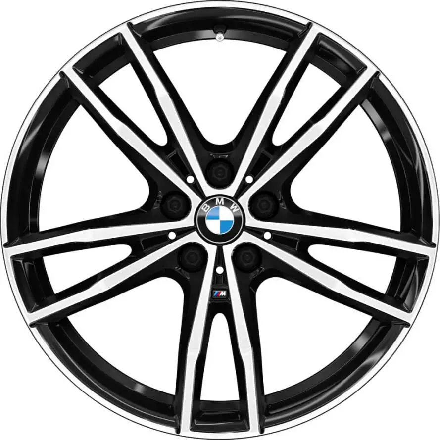 19” Bmw 4 Series 791M Oe M Performance Bi-Colour Wheels 1