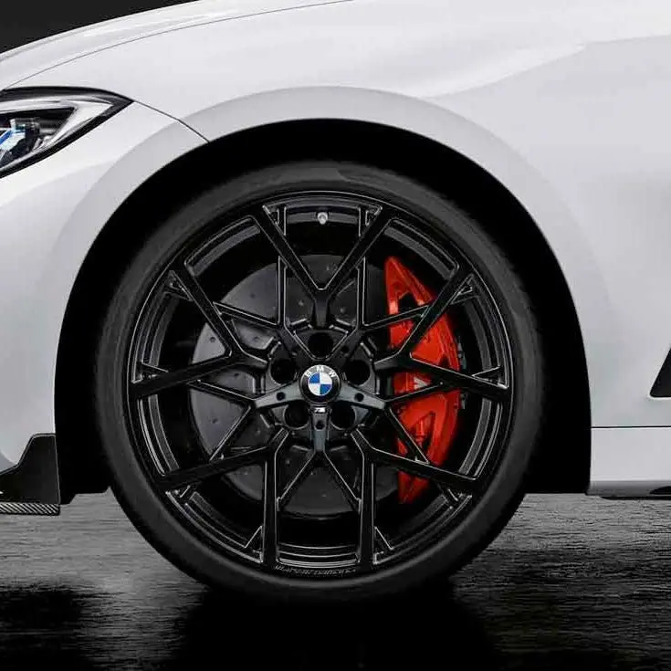 20” Bmw 2 Series G42 795M Oe M Performance Matt Black Forged Wheels Set 1