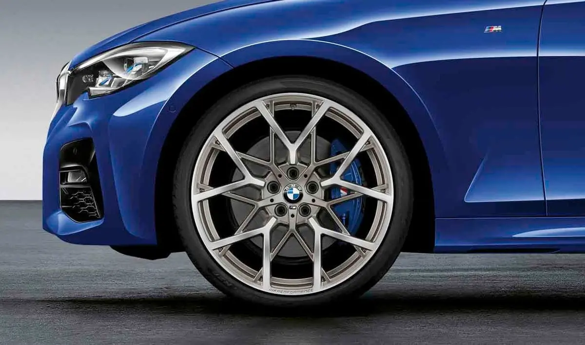(Demo Car Wheels) 20” Bmw 3 Series G20 G21 795M Oe Bi-Colour M Performance Forged Wheels Set 2