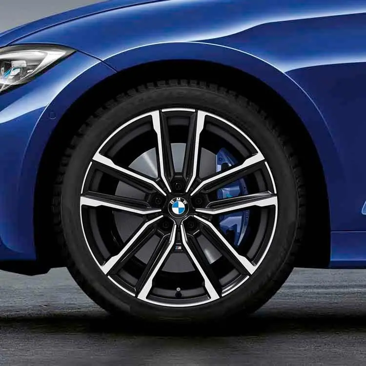 19” Bmw 3 Series G20 797M Oe M Performance Bi-Colour Wheels 1