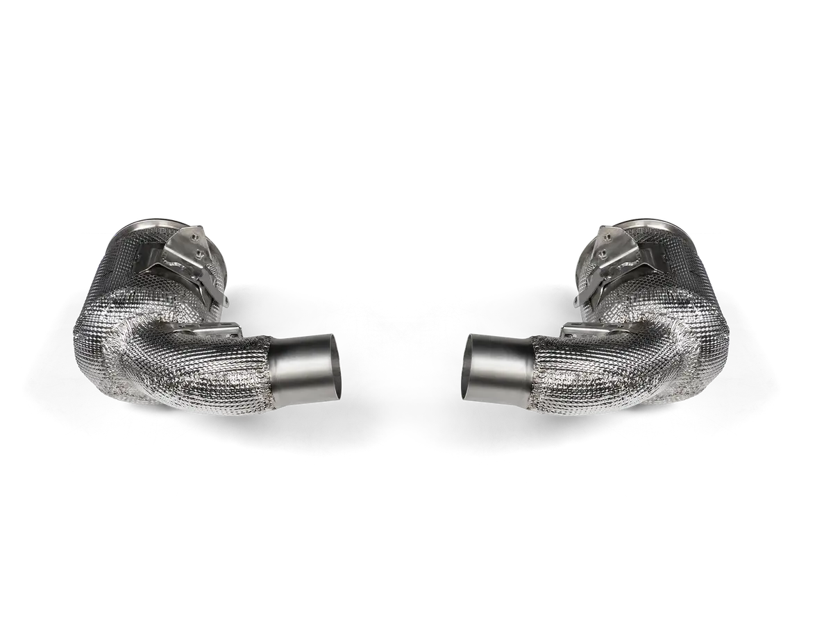 Akrapovic Porsche 911 Turbo / Turbo S (992) 2020 Link Pipe Set W Cat (Ss),L-Po/Ss/4 1