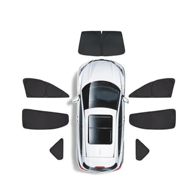 7Pcs Set Side Window Shade For Tesla Model 3 1