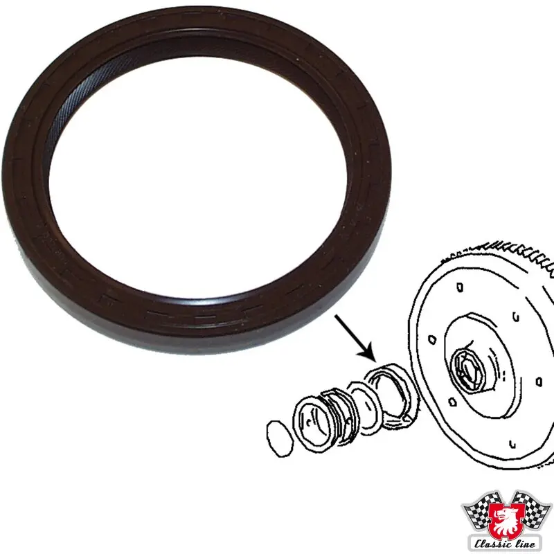 Rear Main Seal, 1700-2000Cc 1