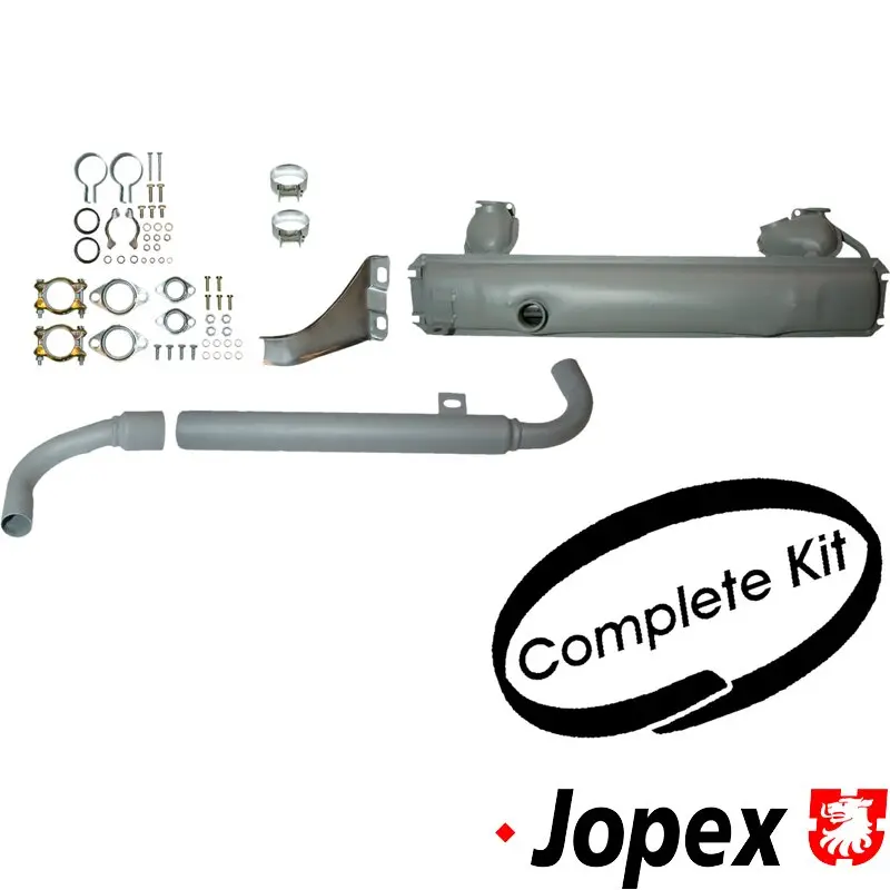 Muffler Kit, Kombi 1300-1600Cc 1