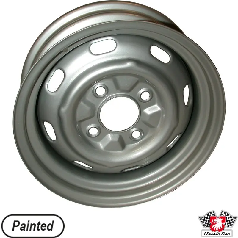Stock Wide Wheels [Pair] 15X5.5" 4 Lug 1