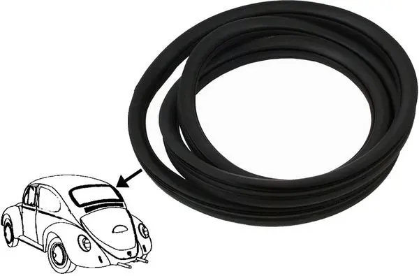 Window Seal, Rear, Cal Look - Beetle 1958 To 1964 1