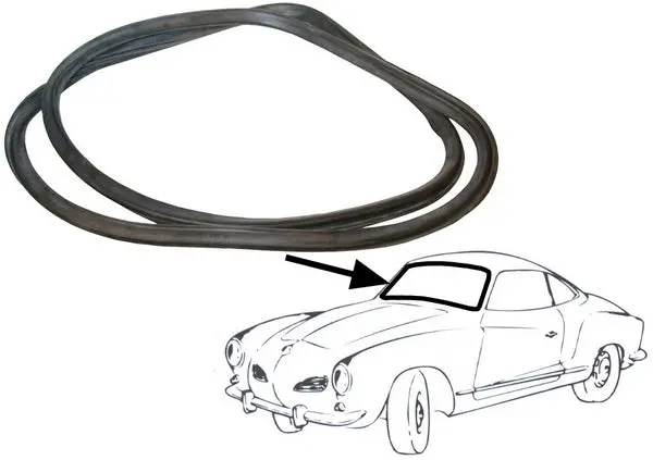 Windscreen Seal, Cal Look Ghia 1966-74 1