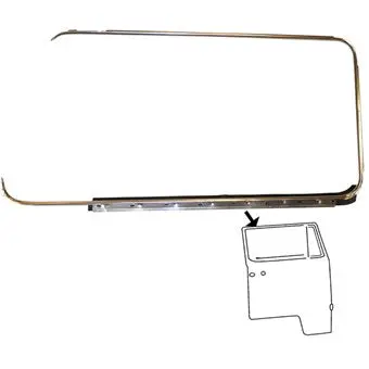 Window Trim For Left And Right - Kombi 1968 To 1979 1