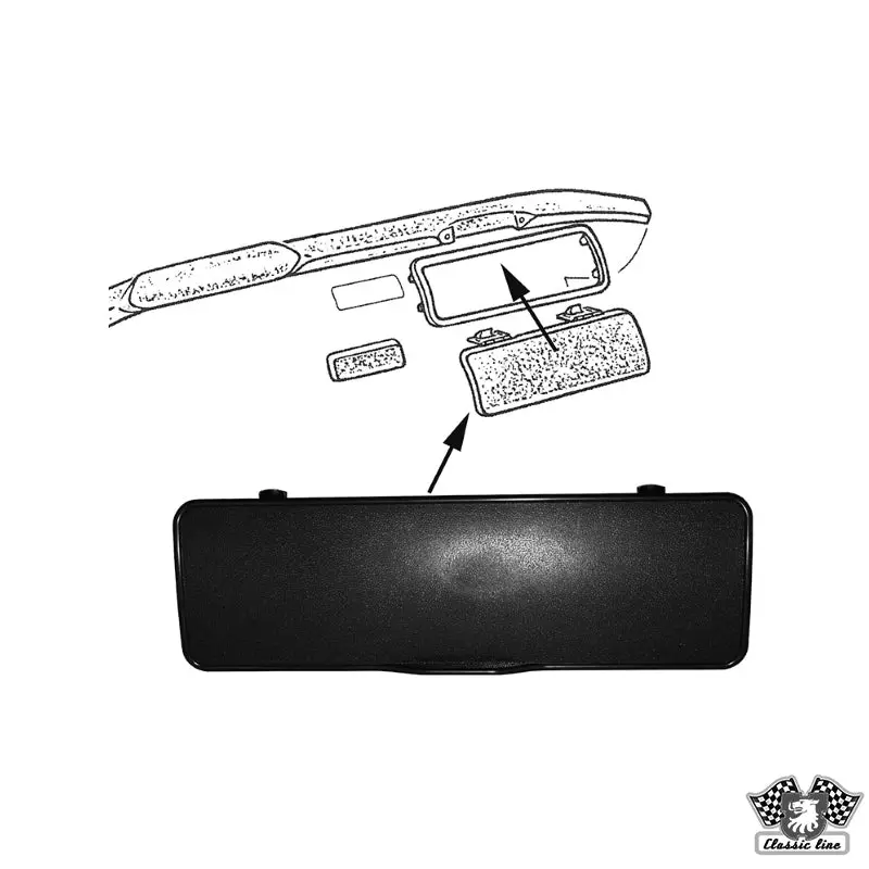 Glove Box Door - Bay Kombi 1968 To 1979 1
