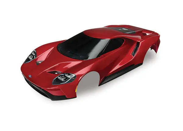 8311R Body Ford Gt, Red (Paint & Decals Applied) 1