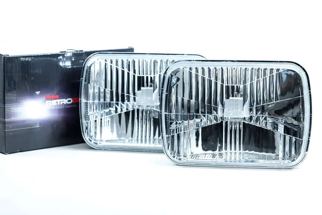 Sealed Beam: Holley Retrobright Led Headlights (5X7") 1